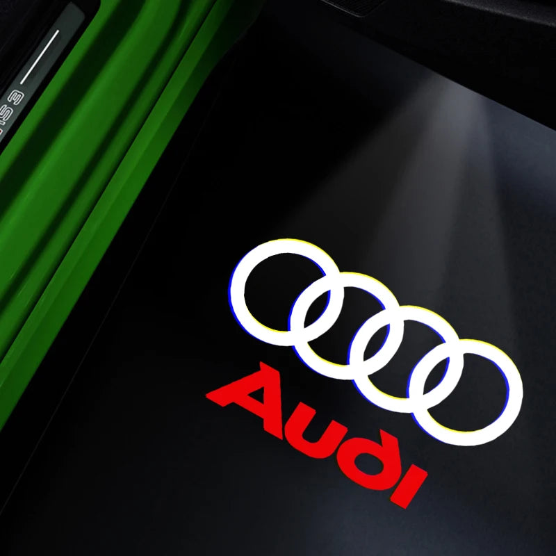 Lampi logo pentru usi Audi #989