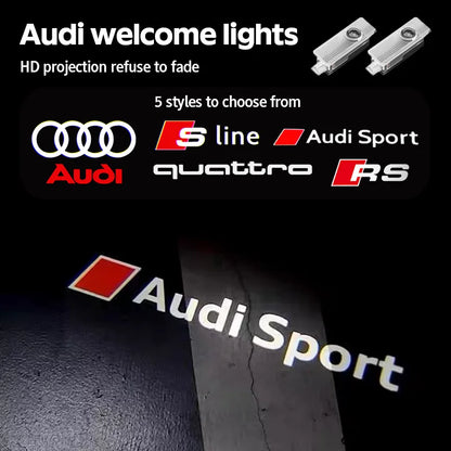 Lampi logo pentru usi Audi #990