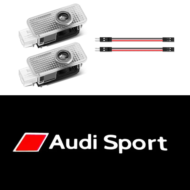 Lampi logo pentru usi Audi #990