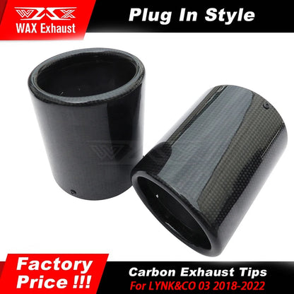 Cover Tips evacuare 95mm din carbon #995